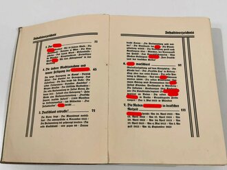 "Das Buch der NSDAP" Werden, Kampf und Ziel der NSDAP, Mitte 30iger Jahre, mehr als 330 Seiten