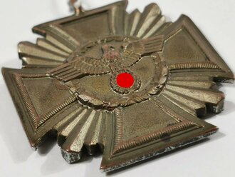 NSDAP Dienstauszeichnung in bronze, Leichtmetall bronziert