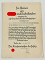 Ernennung des Amtsgerichtsrat Dr. Gerhard Lax zum Vorsitzenden des Anerbengerichts beim Amtsgericht Roßla vom 19.August 1939