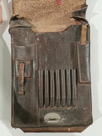 Luftwaffe Kartentasche datiert 1937, ungereinigtes Stück