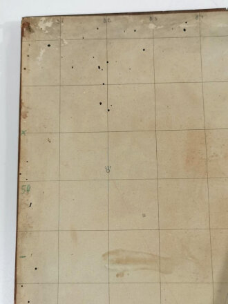 Kartenbrett Wehrmacht datiert 1940, gebrauchtes Stück