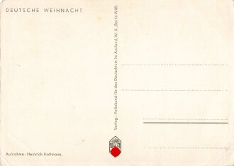 Ansichtskarte "Adolf Hitler - Deutsche Weihnacht"