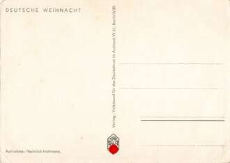 Ansichtskarte "Adolf Hitler - Deutsche Weihnacht"