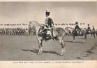 Ansichtskarte "Aus der Zeit der alten Armee (1....