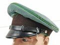 Polizei III.Reich, Schirmmütze für Angehörige der Schutzpolizei. Ungereinigter Speicherfund