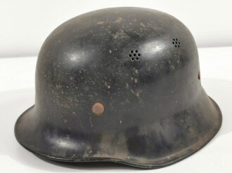 Feuerwehr III.Reich, Stahlhelm in gutem Zustand,...