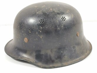 Feuerwehr III.Reich, Stahlhelm in gutem Zustand,...