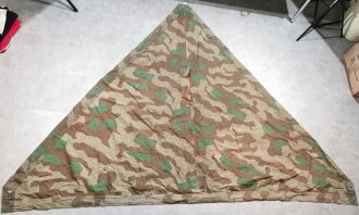 Zeltbahn 31 Wehrmacht, getragenes Stück