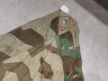Zeltbahn 31 Wehrmacht, getragenes Stück, die Knöpfe fehlen meist