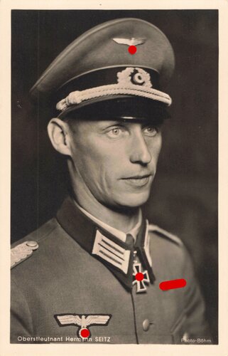 Hoffmann Fotopostkarte Ritterkreuzträger...