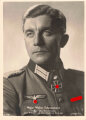 Fotopostkarte Ritterkreuzträger des Heeres Major Walter Scheunemann, Verlag Berlin SW68 