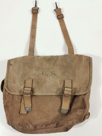 U.S. WWII musette bag, used