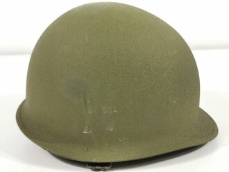 U.S. most likely 1980´s para helmet . Liner in vgc, Instruction booklet, helmet paint show some scratches