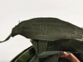 U.S. most likely 1980´s para helmet . Liner in vgc, Instruction booklet, helmet paint show some scratches