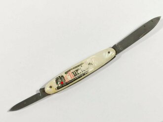 Taschenmesser "Nürnberg Stadt der Reichsparteitage" Elosi, 8,5cm, abgegriffen