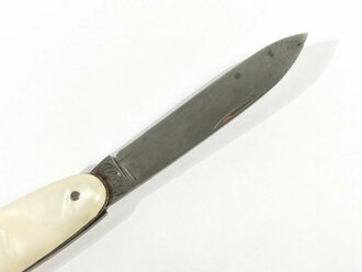 Taschenmesser "Nürnberg Stadt der Reichsparteitage" Elosi, 8,5cm, abgegriffen