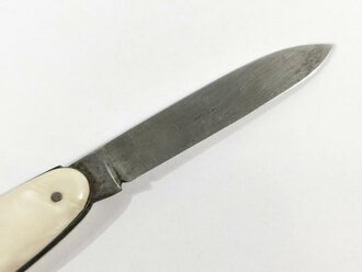 Taschenmesser "Nürnberg Stadt der Reichsparteitage" Elosi, 8,5cm, abgegriffen