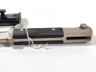 Extraseitengewehr KS98, kein Hersteller, Scheide original lackiert