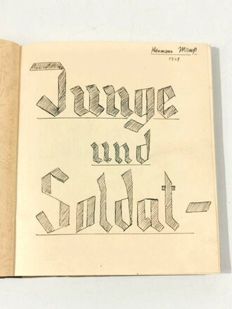 Deutsches Jungvolk / Hitler Jugend Bann Zweibrücken, Ausweise und Papiere eines Angehörigen