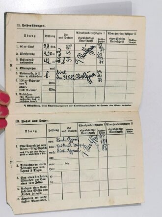 Deutsches Jungvolk / Hitler Jugend Bann Kiel, Ausweise und Papiere eines Angehörigen