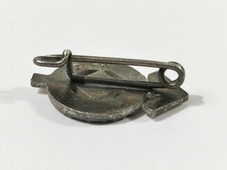 Miniatur HJ Leistungsabzeichen in silber, Leichtmetall versilbert, M1/34, 21mm