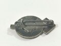 Miniatur HJ Leistungsabzeichen in silber, Leichtmetall versilbert, M1/34, 21mm
