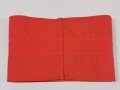 Armbinde für Angehörige der DJ/ Hitler Jugend, leicht getragenes Stück, Stempel " Deutsches Jungvol Grünbach "