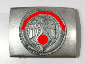 Koppelschloss für Angehörige der Hitler Jugend, ungetragenes Stück aus Eisen M4/110