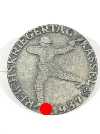 Blechabzeichen "Reichskriegertag 1937 Kassel"