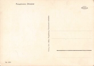 Fotopostkarte Ritterkreuzträger mit Eichenlaub und Schwerter Hauptmann Ihlefeld, Verlag Röhr Magdeburg 