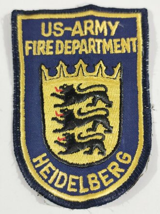 U.S. Army Fire Department Heidelberg patch, used