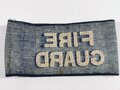 U.S. Army ? armband "Fire Guard"