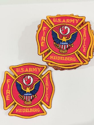 U.S. Army "Fire service Heidelberg" badge, 1 (...