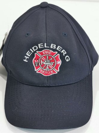 U.S. baseball  cap " Heidelberg Fire Rescue",  minor storage wear, fits all sizes