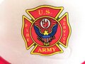 U.S. baseball  cap "US Army Fire service",  storage wear, fits all sizes, you will receive 1 ( one ) piece