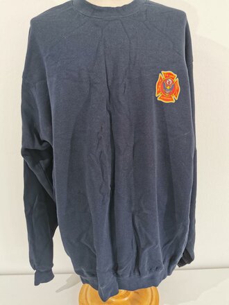 U.S. sweat shirt " US Army fire service Heidelberg" size XXL, unissued