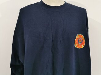 U.S. sweat shirt " US Army fire service Heidelberg" size XXL, unissued