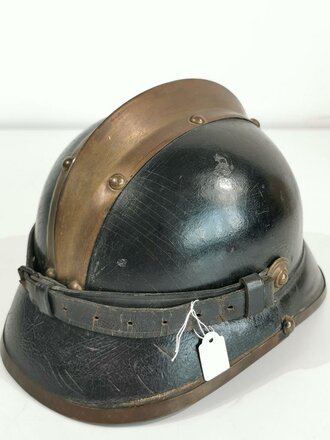 Feuerwehr Lederhelm, wohl frühe 30iger Jahre