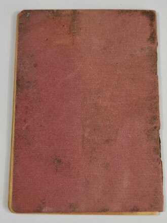Mitgliedsbuch " Rote Liste Deutschlands" geklebt 1932 und 33