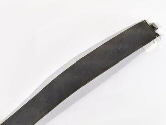 Koppelriemen für Mannschaften der Wehrmacht, frühes Stück mit Aluminiumgegenhalt, Gesamtlänge 96cm