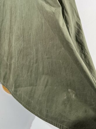 Gebirgsjäger Umhang, getragenes Kammerstück in gutem Zustand, sehr selten, Gesamtlänge