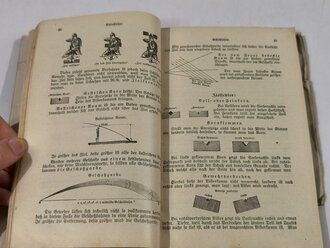 "Unterrichtsbuch für die Maschinengewehr Kompagnien Gerät 08", Berlin 1915 mit 243 Seiten