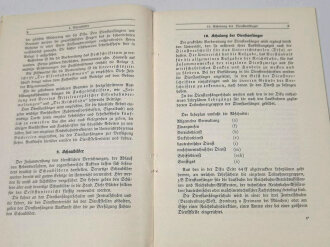 Deutsche Reichsbahn " Erste Einführung in den Eisenbahndienst" 1938 mit 30 Seiten