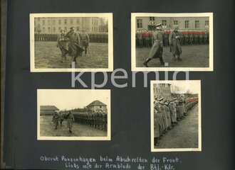 Fotoalbum eines Luftwaffenhelfer, Angehörigen der RAD Abt. 3/209 Lippstadt und späteren Angehörigen im Gren. Ers.Btl. ( mot) 156 Lingen/Ems