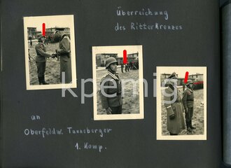 Fotoalbum eines Luftwaffenhelfer, Angehörigen der RAD Abt. 3/209 Lippstadt und späteren Angehörigen im Gren. Ers.Btl. ( mot) 156 Lingen/Ems