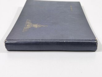 Marinesanitätscrew 1937, Erinnerungsalbum "vom Eintritt in die Kriegsmarine bis zum Staatsexamen 1942" Einband leicht fleckig und abgegriffen, sonst gut