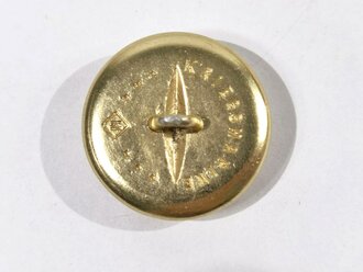Kriegsmarine, vergoldeter Knopf 25mm, sie erhalten 1 ( ein ) Stück