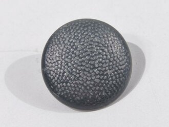 Knopf für eine Feldbluse der Wehrmacht, spätes Stück blaugrau lackiert 20mm, sie erhalten 1 ( ein ) Stück