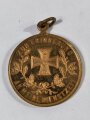 Preußen, tragbare Medaille " Zur Erinnerung an meine Dienstzeit" Durchmesser 28mm