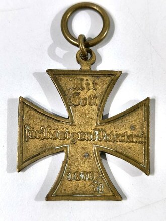 "Krieger- und Landwehr Verein Lippborg" Kreuz für 25 Jahre zugehörigkeit, Breite 34mm